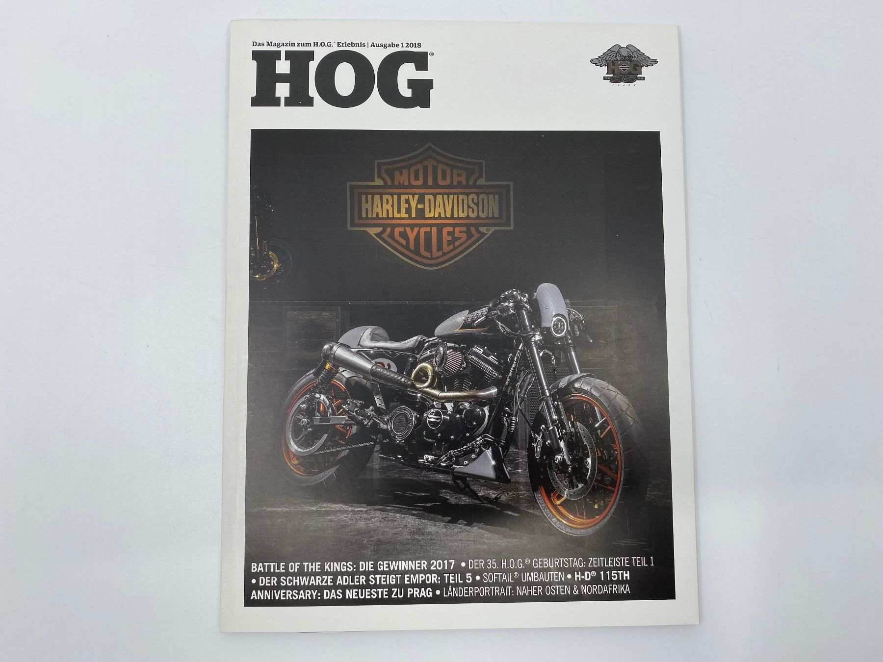 Riviste & Magazine: Harley Owners Group HOG Magazine 2018 – Usato da Langwiesen venduto da Restposten-24 1