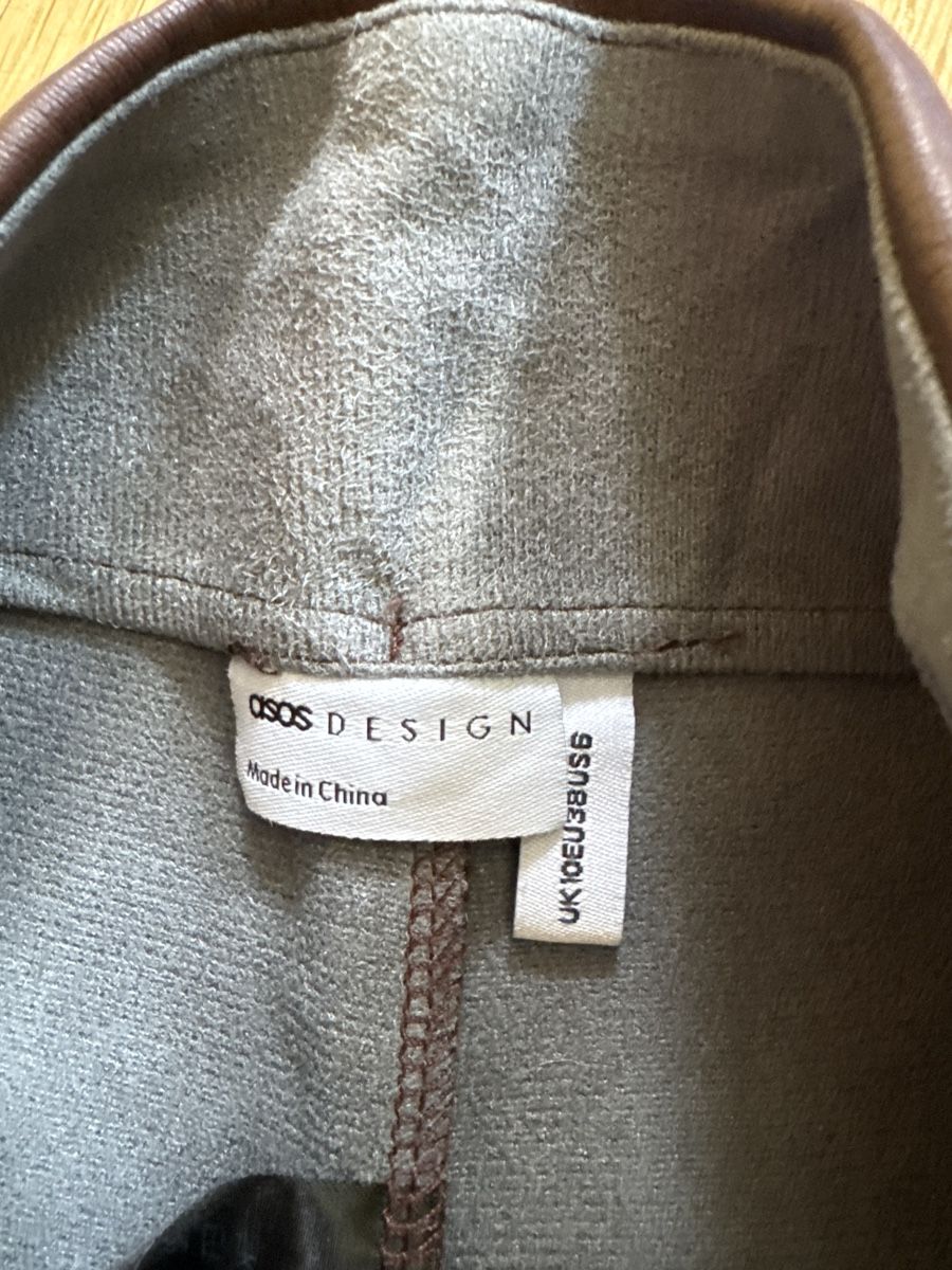 Asos Pantaloni: Asos Design Gr 36 Hose Lederimitat – Nuovo (secondo la descrizione) da Mauren venduto da ducducturi 1