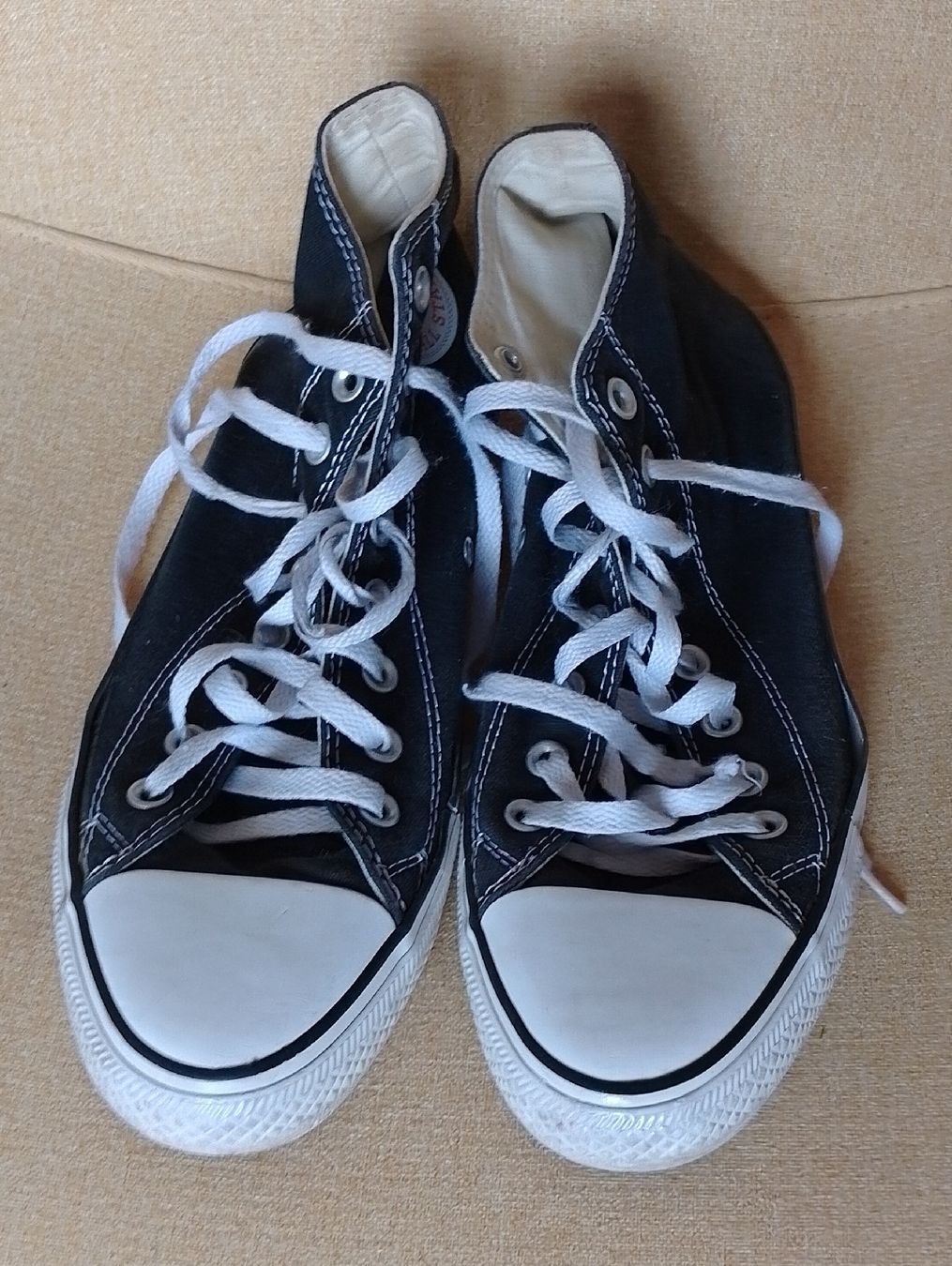 Converse Herrenschuhe: Converse All Star Herrenschuhe,  schwarz – Gebraucht aus Uznach von EMaria83