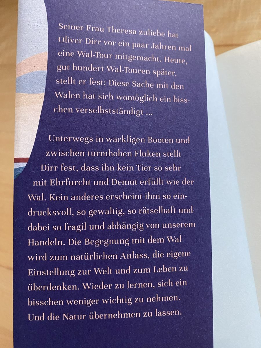 Bücher: Walfahrt - Oliver Dirr – Gebraucht aus Schwarzenburg von Michellu 2