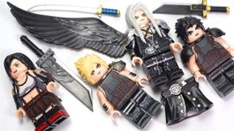 8stk - Final Fantasy VII Minifigure Cloud, Tifa, Sephiroth