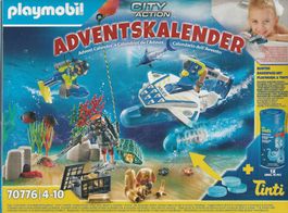 PLAYMOBIL ADVENT CALENDER 70776 POLIZIA MISSIONE BAGNO COLOR
