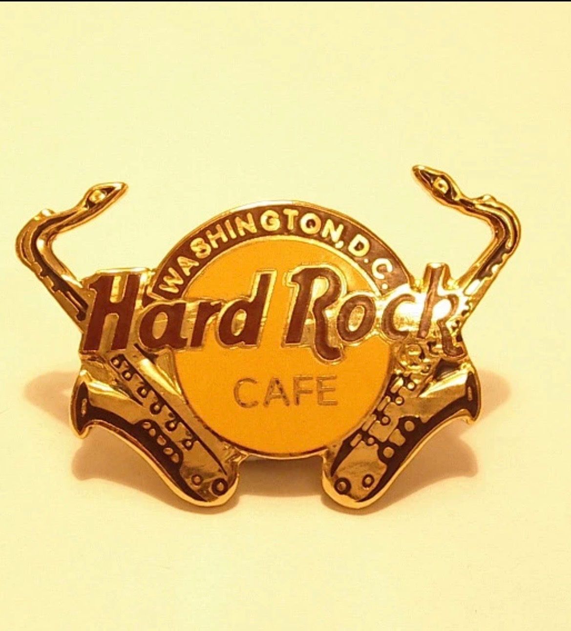 Hard Rock Cafe Placchette & Badge: Broche Hard Rock Café Washington D.C – Usato da Renan BE venduto da johncactus