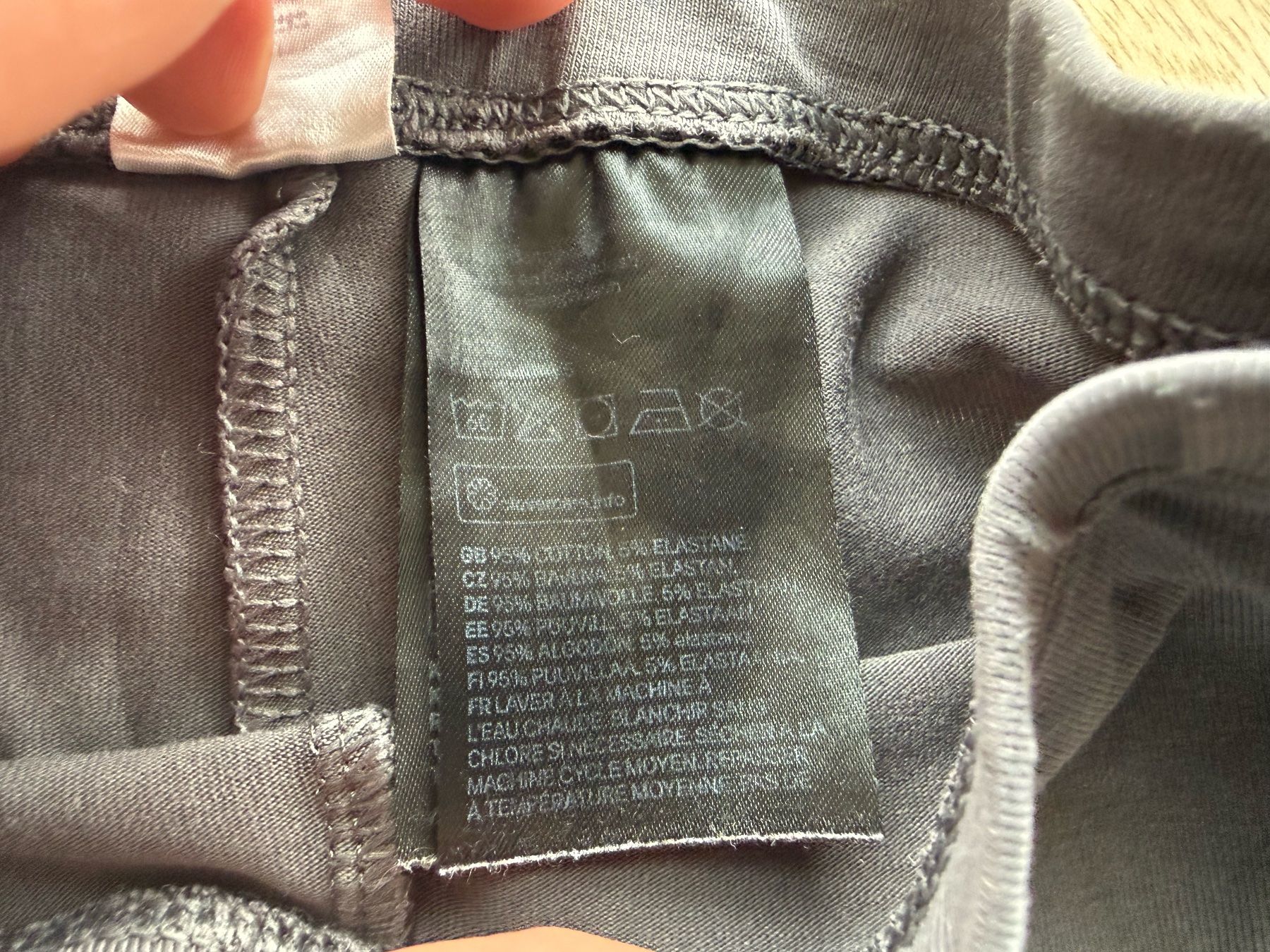 Calze & Collant: Mädchen Leggins Gr. 86, Anthrazit – Usato da Eggenwil venduto da Lissi82 2