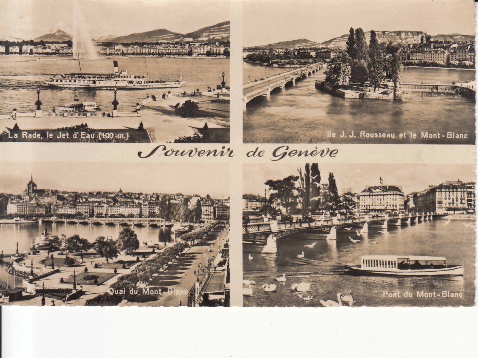 Cartoline postali: Genève 1948 – Usato da Bürglen TG venduto da StampGraf