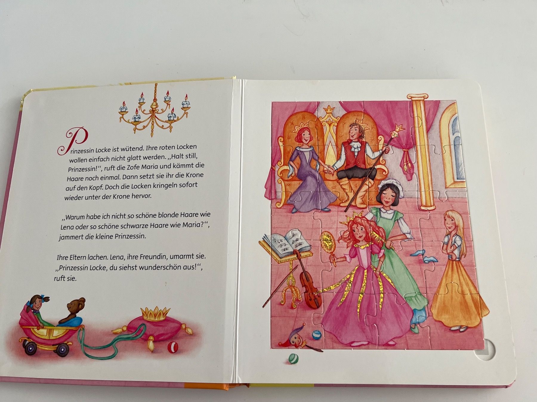 Libri: Puzzlebuch Die kleine Prinzessin – Usato da Thun venduto da Siladi 2