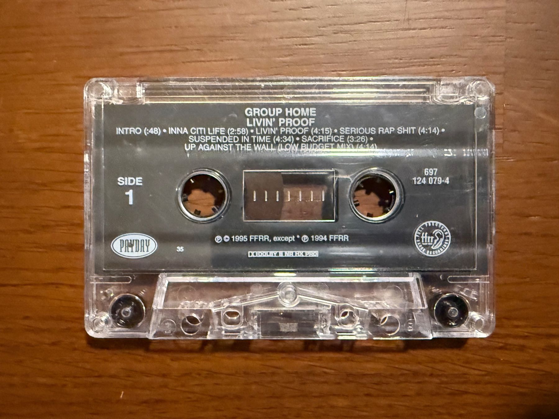 Musicassette: Group Home - Livin' Proof / Cassette Rare MC – Usato da Delémont venduto da cpop 1