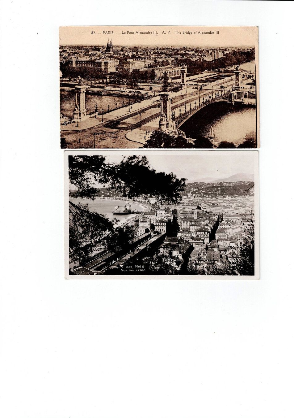 Cartes postales: Frankreich, 29 Ansichtskarten, 1904 bis 1937 – D'occasion à Hinteregg par McCharly01 9
