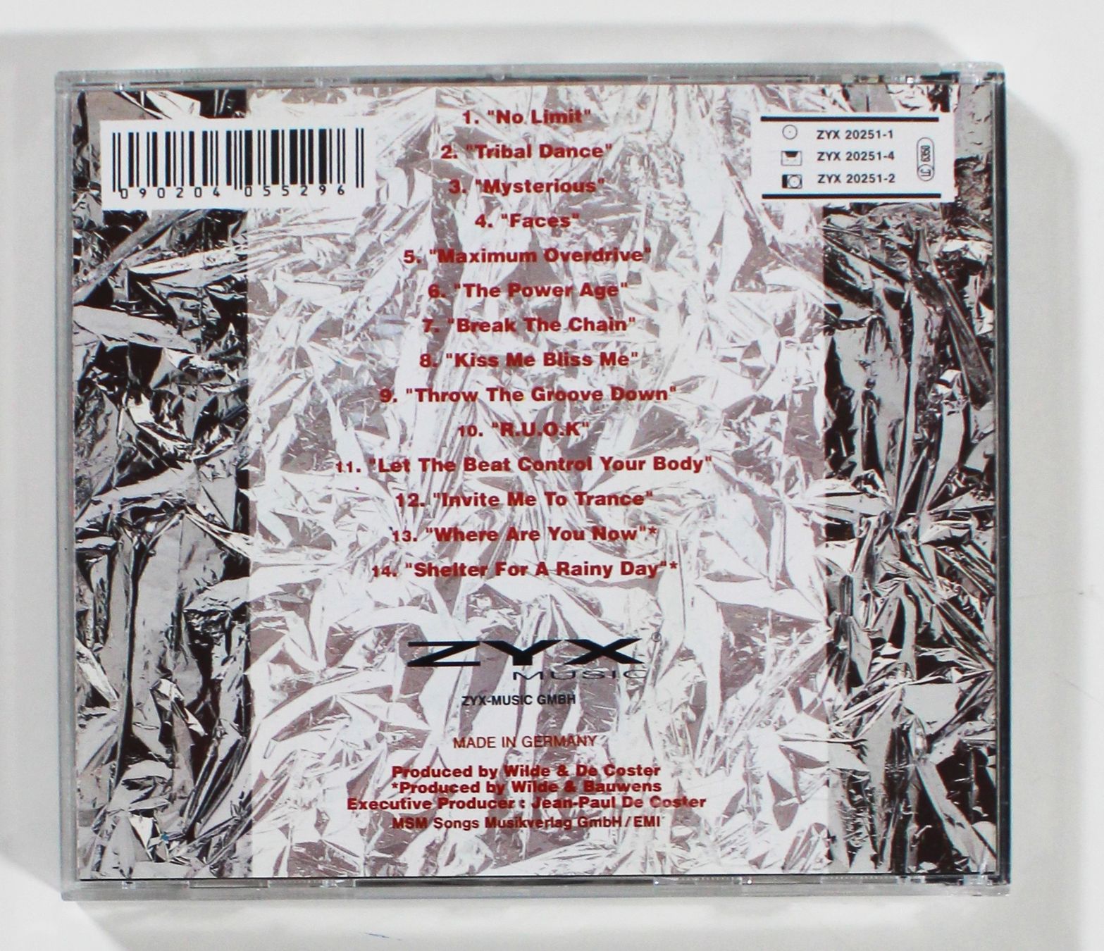 CDs: CD - 2 UNLIMITED - NO LIMITS - Euro Dance Bangers 93 – Gebraucht aus Brüttisellen von Collector-Corner 2