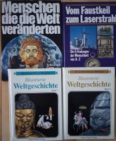 1 Bücherpaket Illustrierte Weltgeschichte, Meschen u Technik