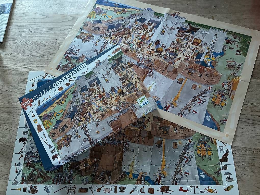 Djeco Puzzle: 100 er Puzzle Observation von DJECO – Usato da Kreuzlingen venduto da Brauni2010