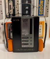 AIWA HS-53MKII Walkman, schwarz Top Zustand vintage 90s