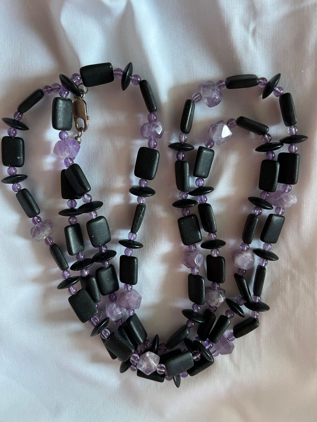 Onyx Catenine: Edelsteinkette – Usato da Remigen venduto da Orlana7 2