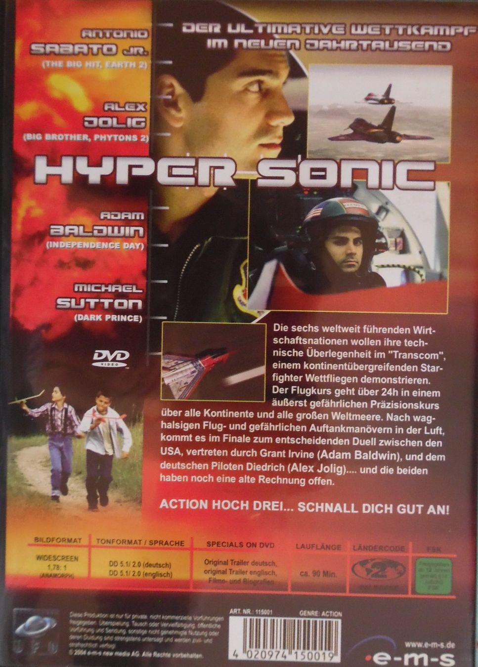 Alle DVDs: Hypersonic – Gebraucht aus Bellinzona von Luna093 2