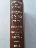 ORTSBUCH DER SCHWEIZ 1928