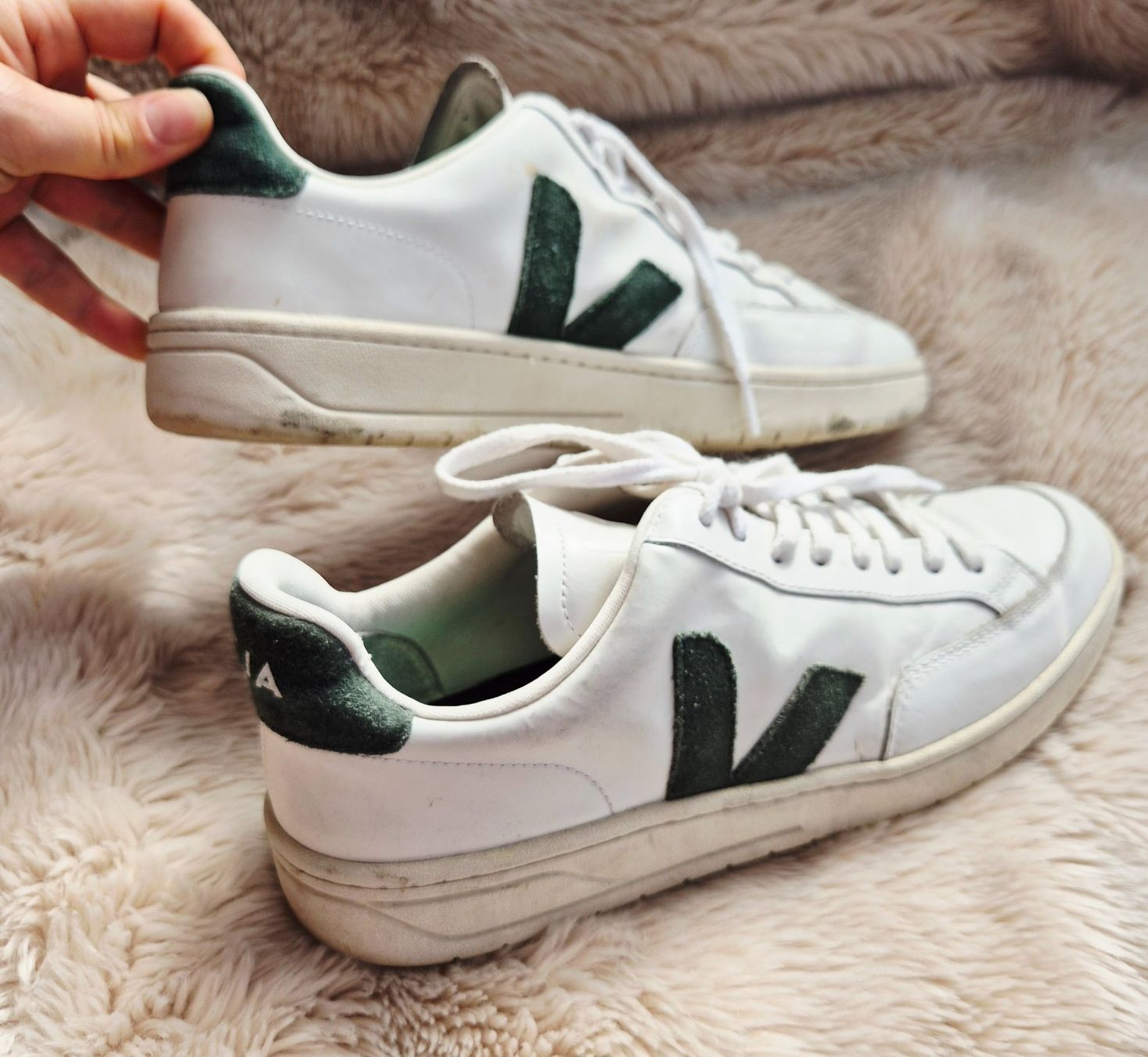 Veja Herrenschuhe: VEJA 45 SNEAKER SCHUHE LEDER TIP TOP HALBSCHUH WEISS BASIC – Gebraucht aus Elsau von the-colorful-side 8