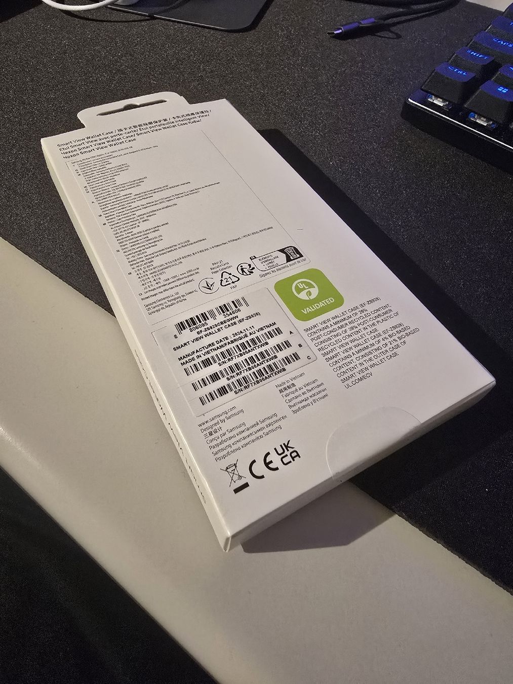 Samsung Cover & Protezioni schermo: Coque Samsung Galaxy S24 Ultra – Nuovo e nell'imballaggio originale da Epagny venduto da gsm_75b9 1
