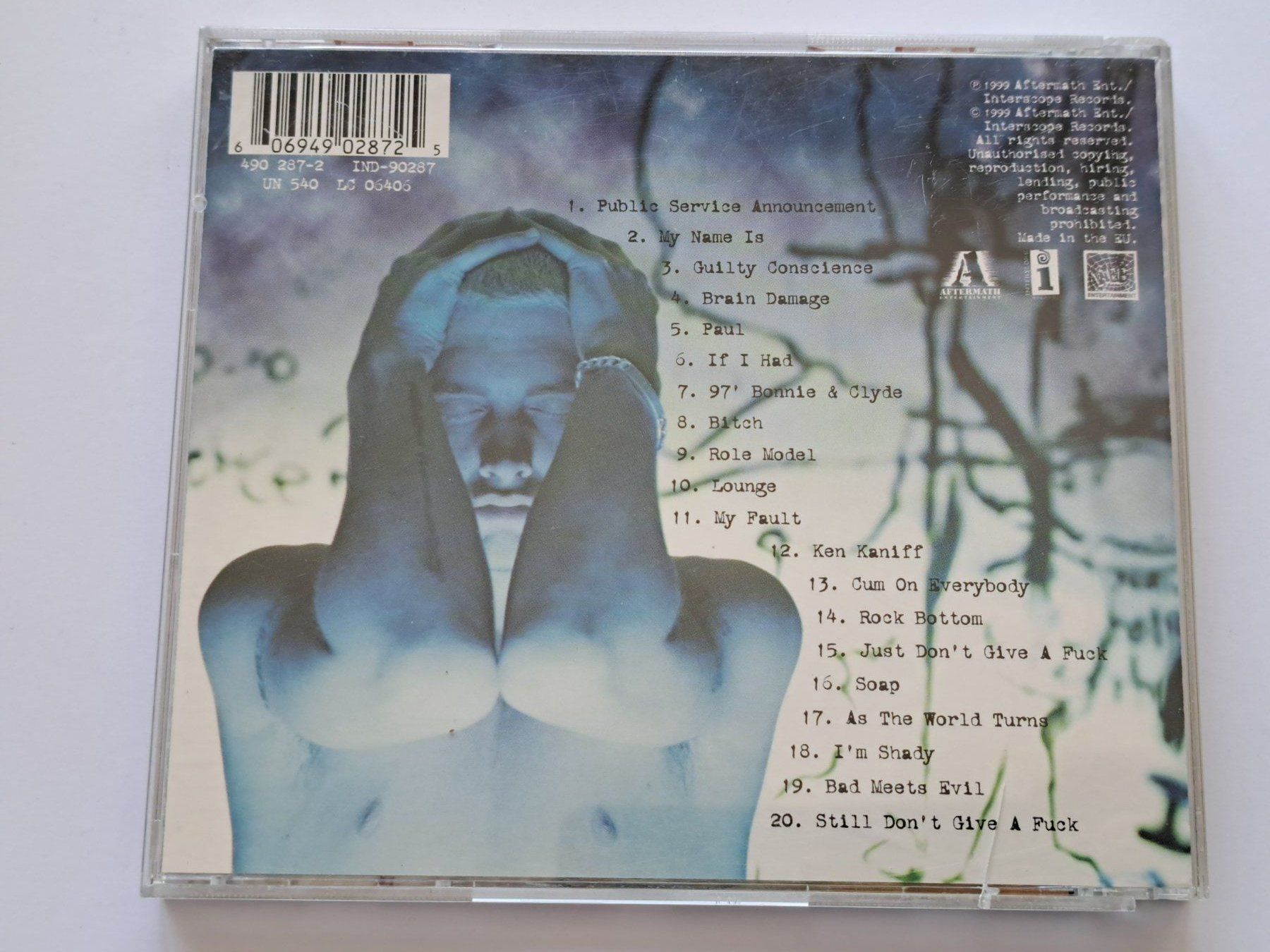 CDs: CD Eminem - The Slim Shady LP – D'occasion à Pully par bro_n52j 1