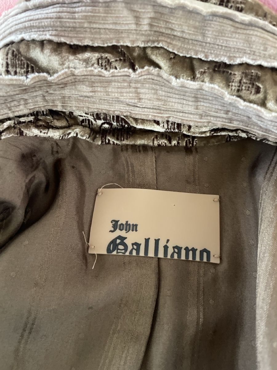 John Galliano Giacche: John Galliano Samt Jacke, Grösse DE38 – Usato da Zürich venduto da befe2000 3