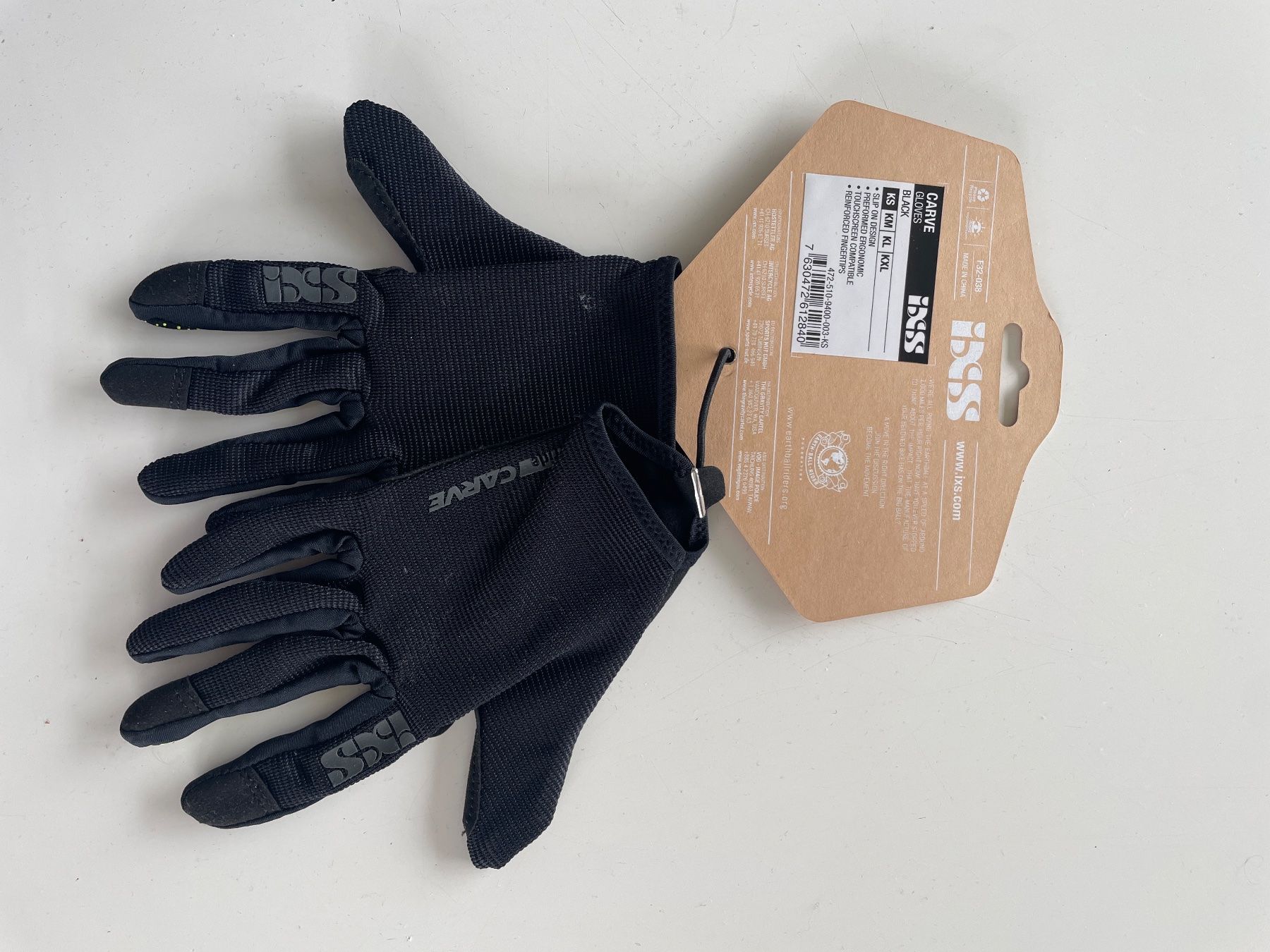 Guanti: IXS Carve  Kinder Handschuhe, schwarz – Nuovo e nell'imballaggio originale da Zürich venduto da schlauerbauer75 1