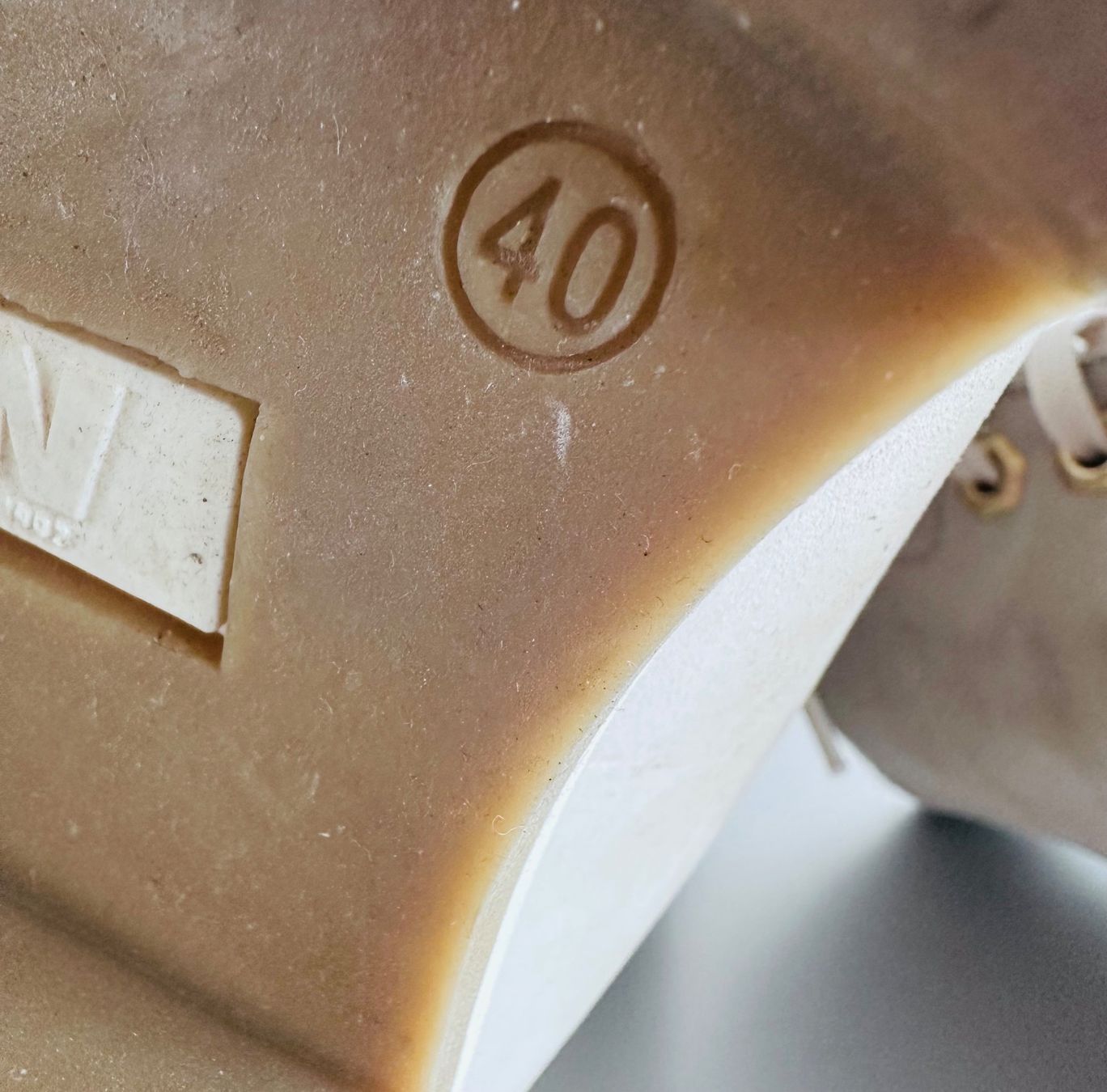 Timberland Damenschuhe: Weinbrenner leather Boots size 40 beige light grey warm – Gebraucht aus Zürich von smackpix 3