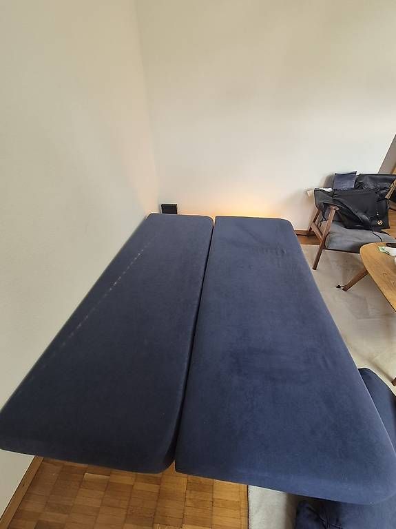Sofas: Sofa blau mit Bettfunktion – Gebraucht aus Bern von len_vc5x 2