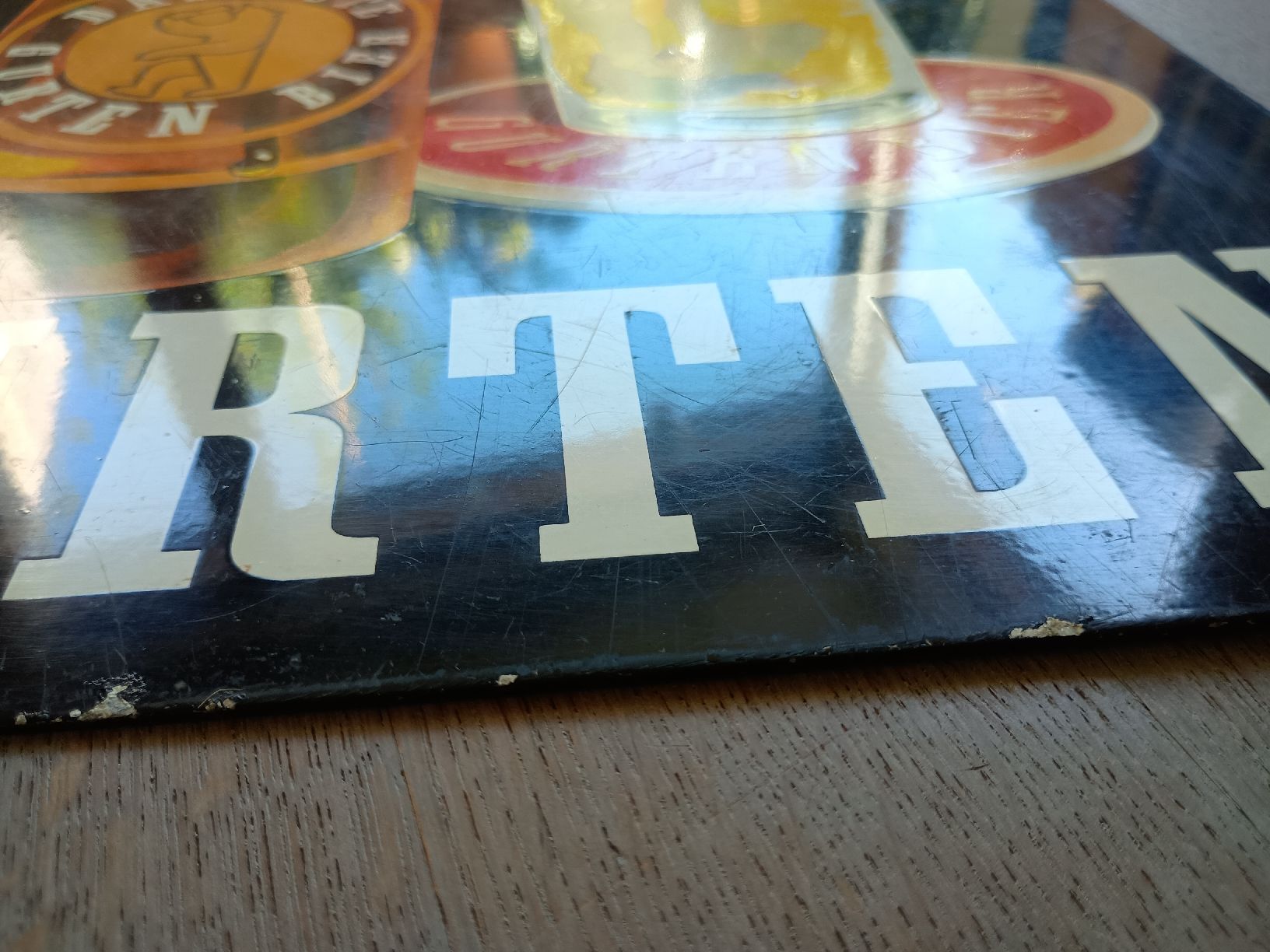 Gurten Bier Insegne: Vintage Gurten Bier Blechschild  – Usato da Kirchlindach venduto da Chantalone 3