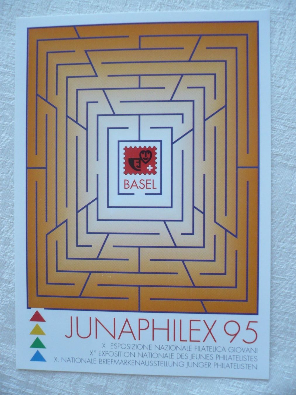 Tutti i francobolli: 1995 Postkarte JUNAPHILEX-95 ET – Usato da Zürich venduto da saltandpepper008