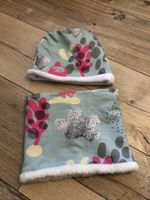 Bonnet et snood PINK POULET 2-5 ans