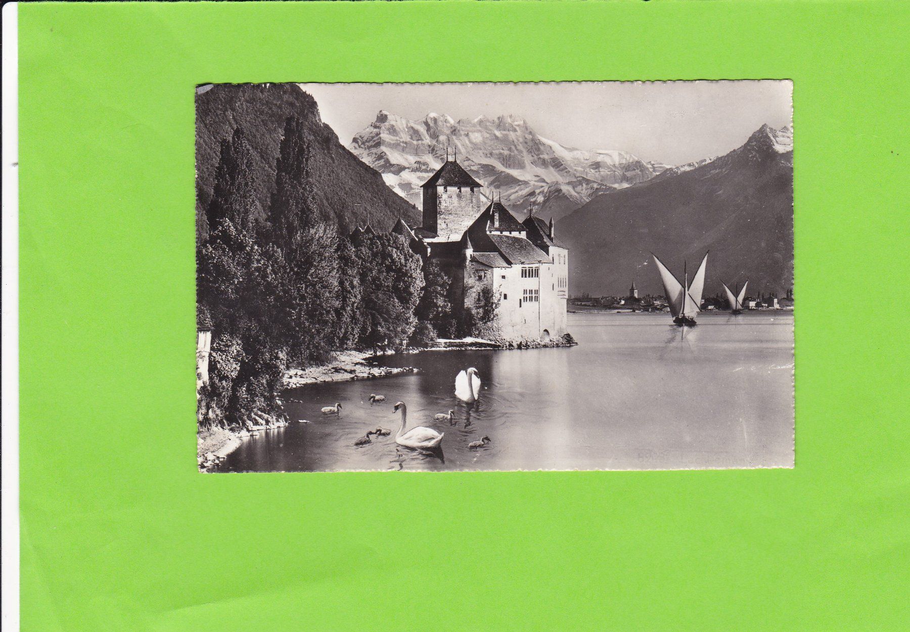 Cartes postales: Chillon-Barque – D'occasion à St. Peterzell par neckertal