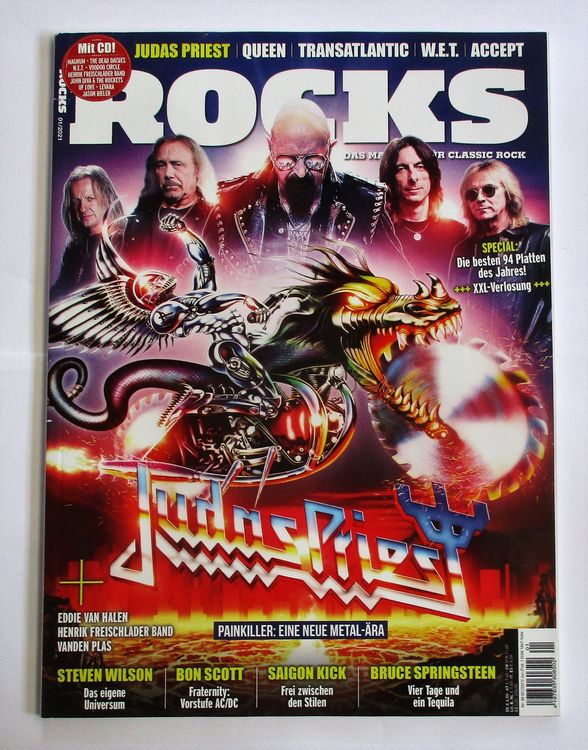 ROCKS Magazin - Judas Priest 01/2021 + CD (Gebraucht) in Wattwil für ...