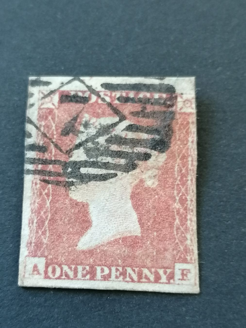 Tous les timbres: One Penny red 1841  – D'occasion à Happerswil par tschergi
