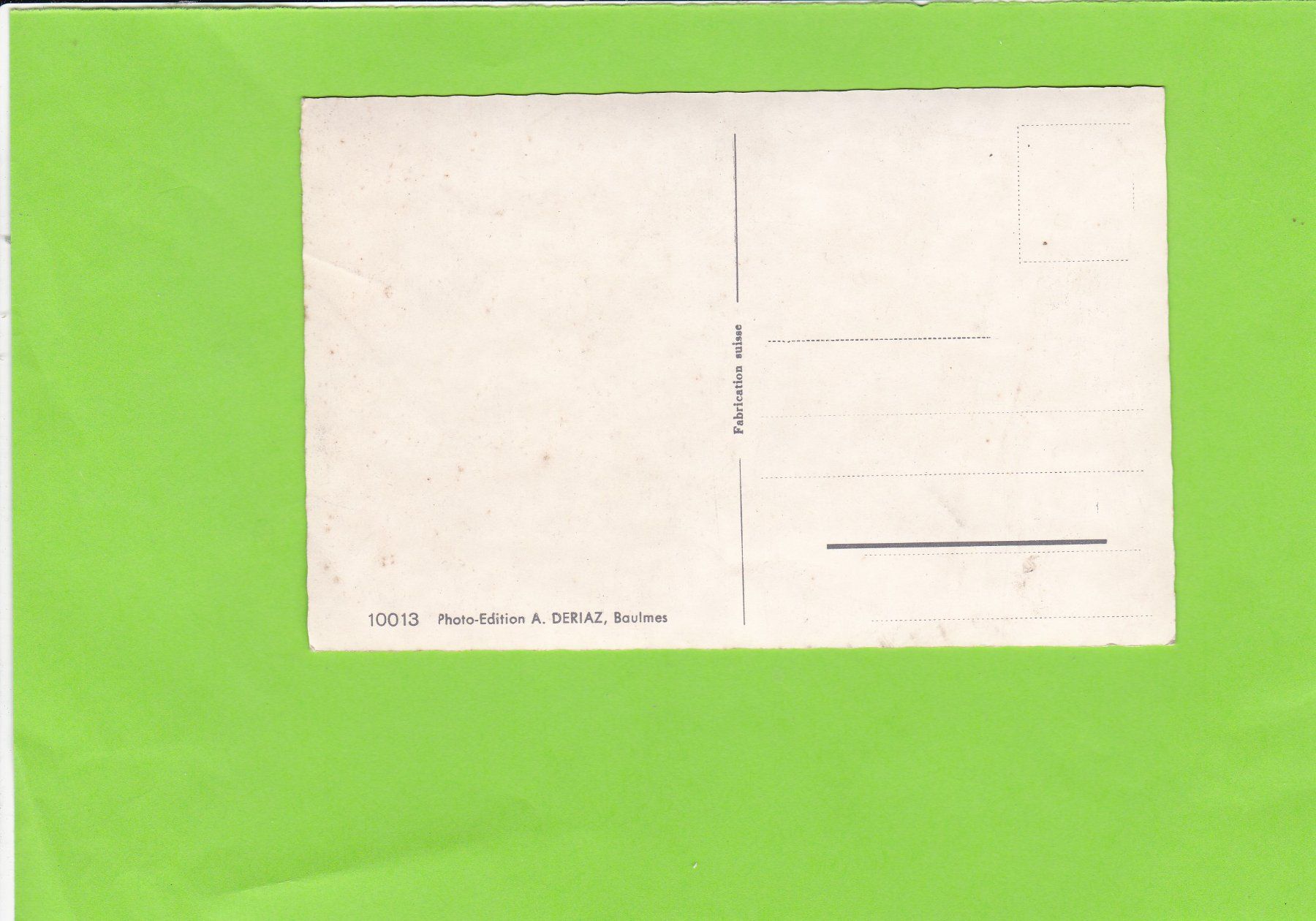 Cartoline postali: Champéry-Planachaux – Usato da St. Peterzell venduto da neckertal 1
