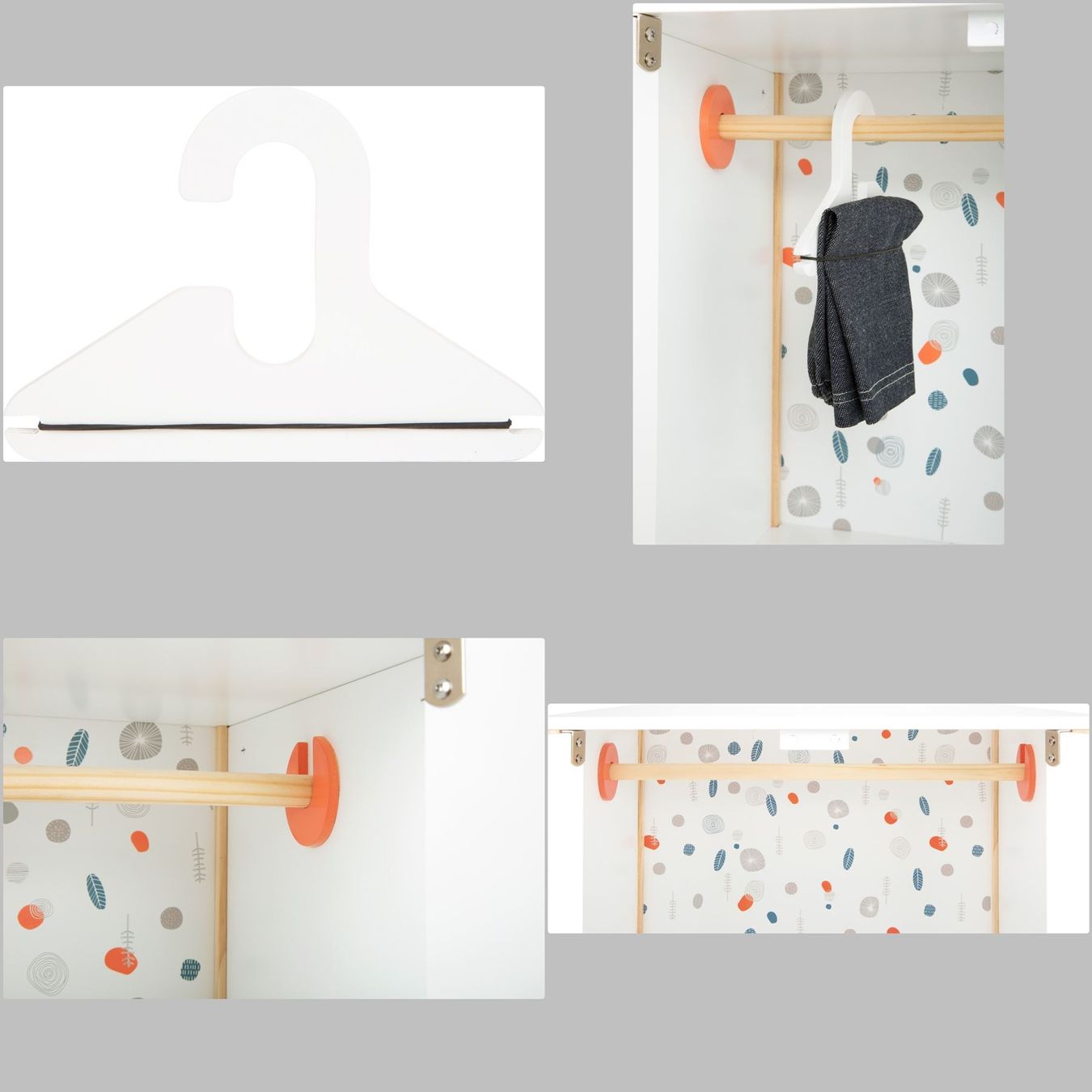 Armadi: Puppenschrank "Little Button" – Nuovo e nell'imballaggio originale da Wettingen venduto da Swala 4