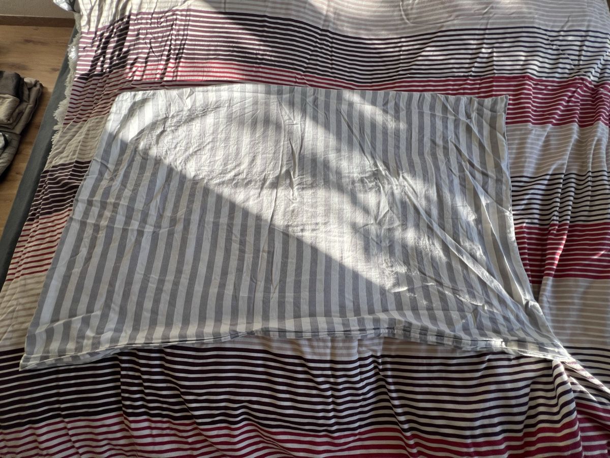 Biancheria da letto: Meradiso Bettwäsche Set, gestreift, 100% Baumwolle – Usato da Zuchwil venduto da TheLorix 2
