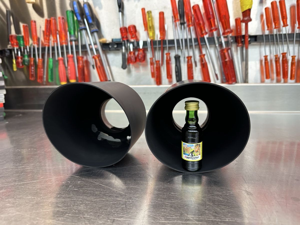 Buell Sistemi di scarico: BULL-X 125 MM ENDROHRSET – Nuovo (secondo la descrizione) da Schwende venduto da weesli 7