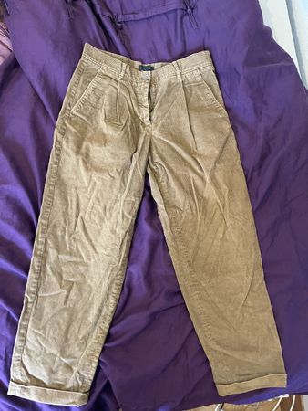 Pantalon COS velours côté beige EUR 36 bon état