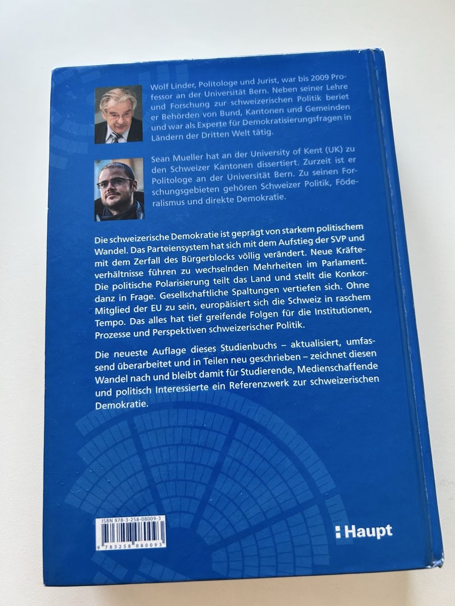 Libri: Schweizerische Demokratie - Wolf Linder / Sean Mueller – Usato da Baden venduto da lilylein_ 4