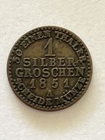 Pièce rare 1/3 Thaler Billon 1851 A - Prusse - Vintage