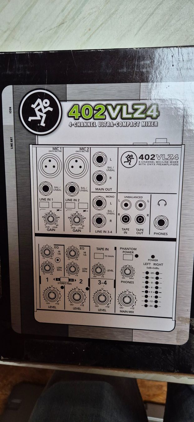 Console di mixaggio: 4‑Kanal Kompaktmixer – Usato da Oeschgen venduto da EHS_Betriebs 1
