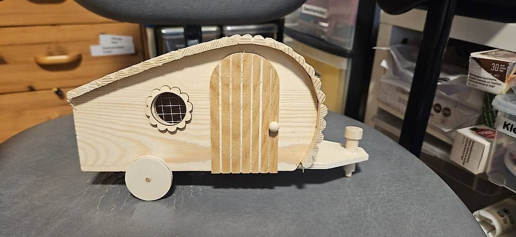 Salvadanai: Wohnwagen Kässeli – Nuovo e nell'imballaggio originale da Bern venduto da core1965