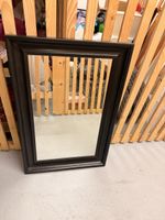 Grosser Wandspiegel mit dunklem Holzrahmen, Top Zustand