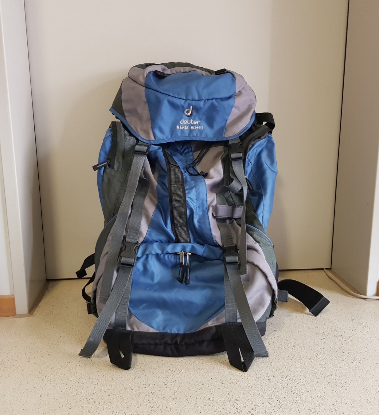 Deuter Zaini: Deuter Nepal 60+10 L Wanderrucksack – Usato da Basel venduto da fafa68