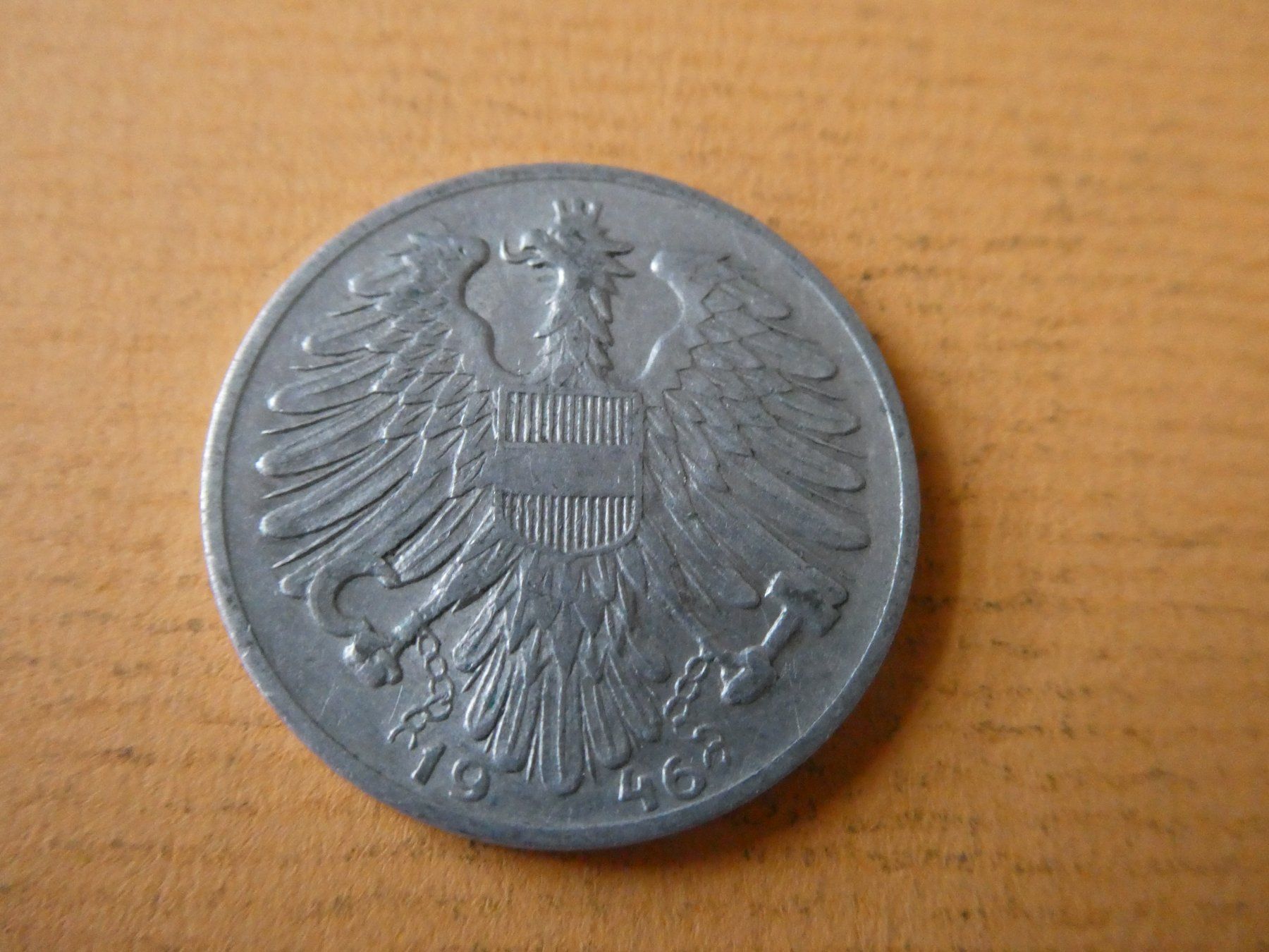 Tutti le monete: Oesterreich 1946, 1 Schilling – Usato da Hinterforst venduto da Rohusri 1
