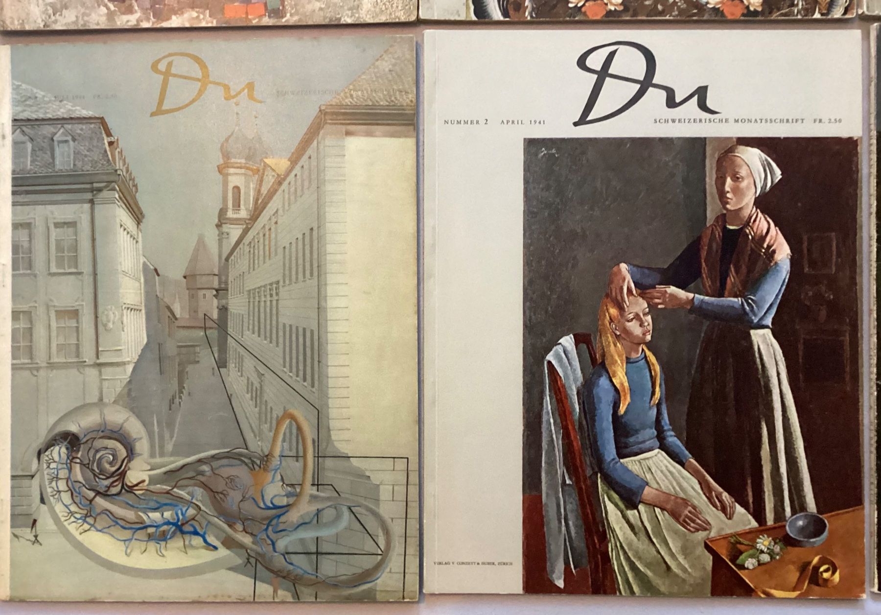 Revues & Magazines: 12 Du-Hefte 1941 bis 1953 – D'occasion à Zürich par Tolima194 6