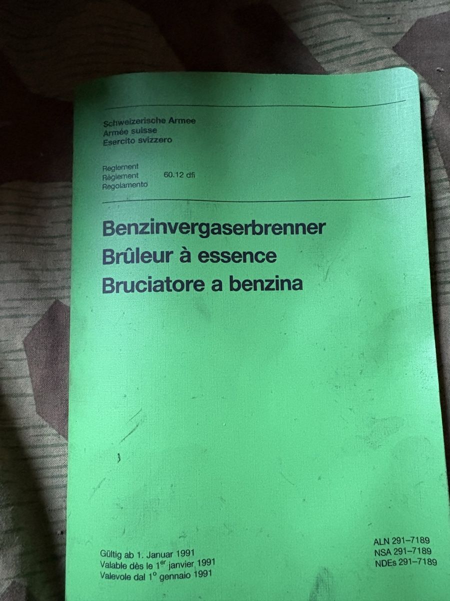 Elettrodomestici da cucina: Schweizer Armee Benzinvergaserbrenner – Usato da Wil ZH venduto da El_Bicho 7