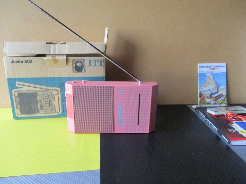 Radio ITT Junior Vintage 108L - FM/PO/GO - Années 1977/78 - Fonctionne