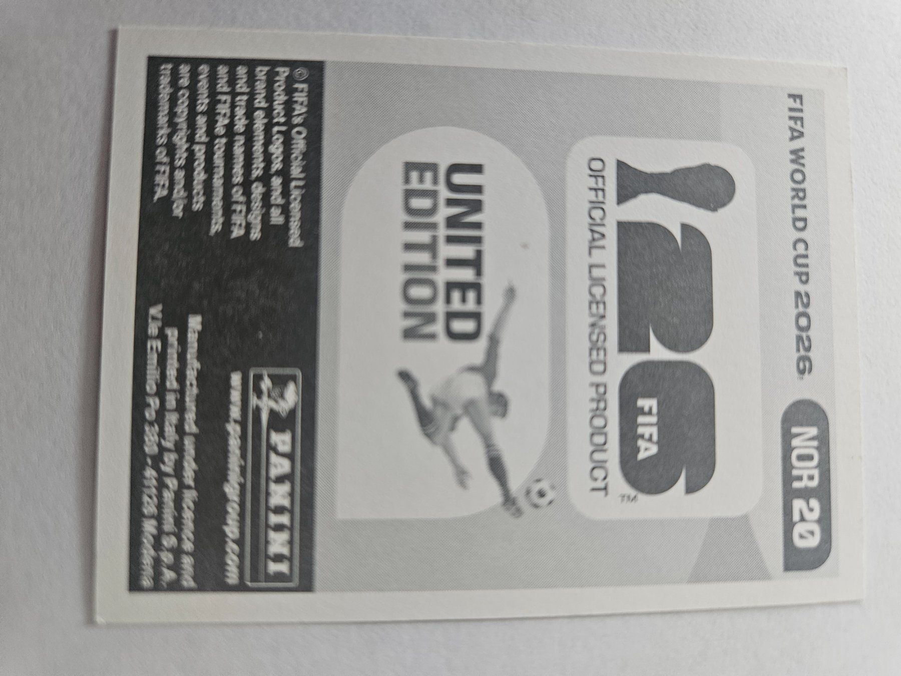 Panini Carte collezionabili: NOR20 – Usato da Würenlingen venduto da Dinli 1