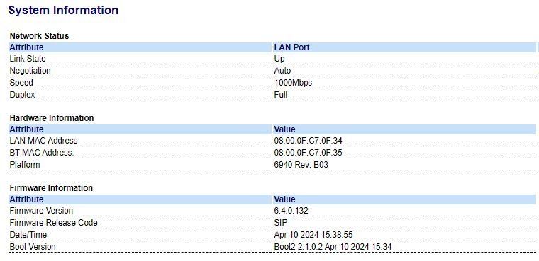 Mitel Téléphone IP 6940 4