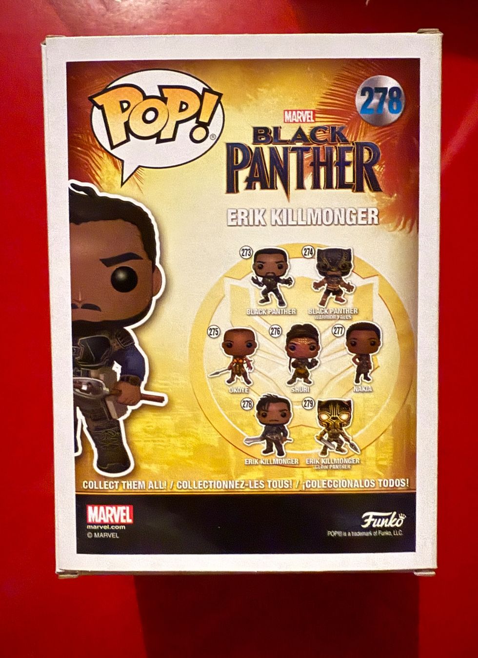 Funko Figuren: Funko Pop! Black Panther - Erik Killmonger - Marvel Avengers – Neu und originalverpackt aus Moudon von CollectorGeek 2